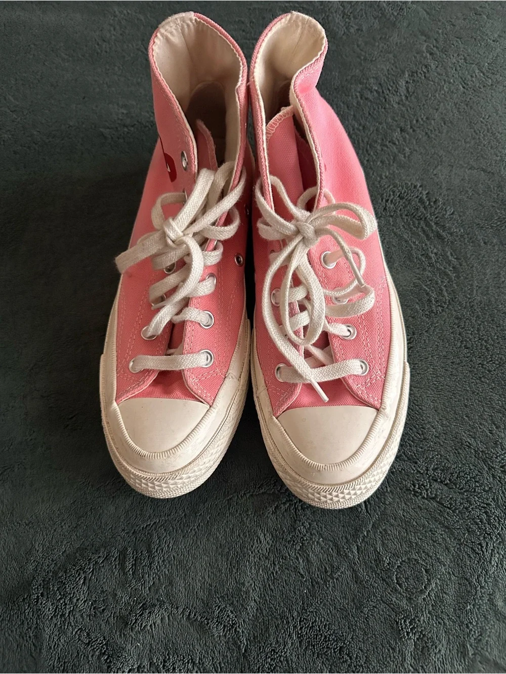 Converse Kids High Top Sneakers - Pink Canvas